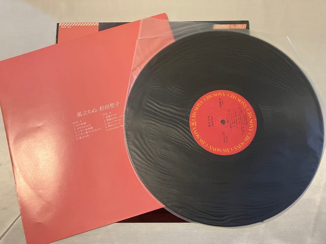 【帯付き】LPレコード　松田聖子　7種セット