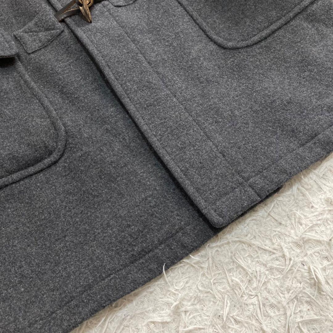 15951✨美品✨バーバリーロンドン ダッフルコート ブルーノバチェック グレー