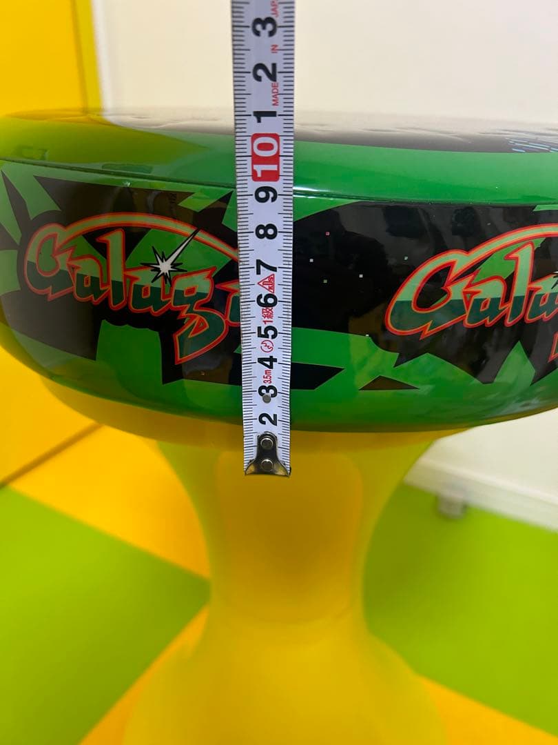 非売品　レトロゲーム　ギャラガの座面　椅子　チェア　ナムコ　ゲームセンター