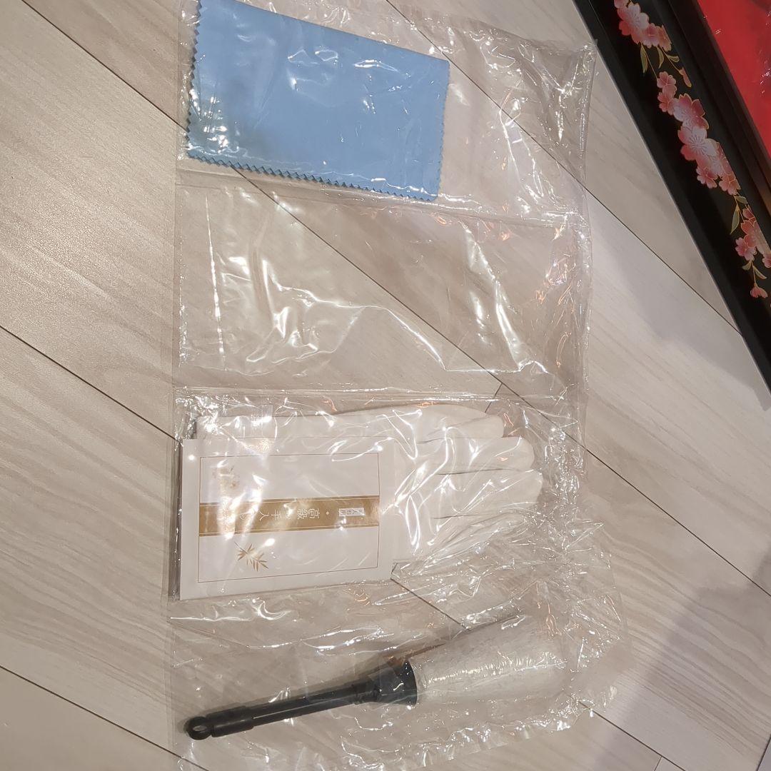 久月　よろこび雛　雛人形　お雛様　おひな様　ガラスケース　間口48cm