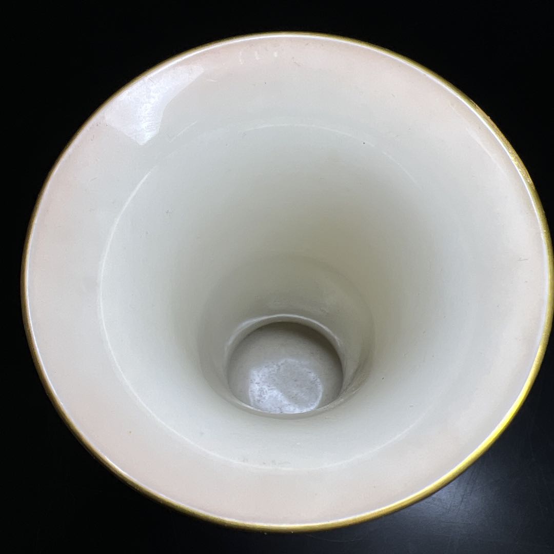 1924年イギリス　ロイヤルウースター　ペインテッドフルーツ花瓶　共箱