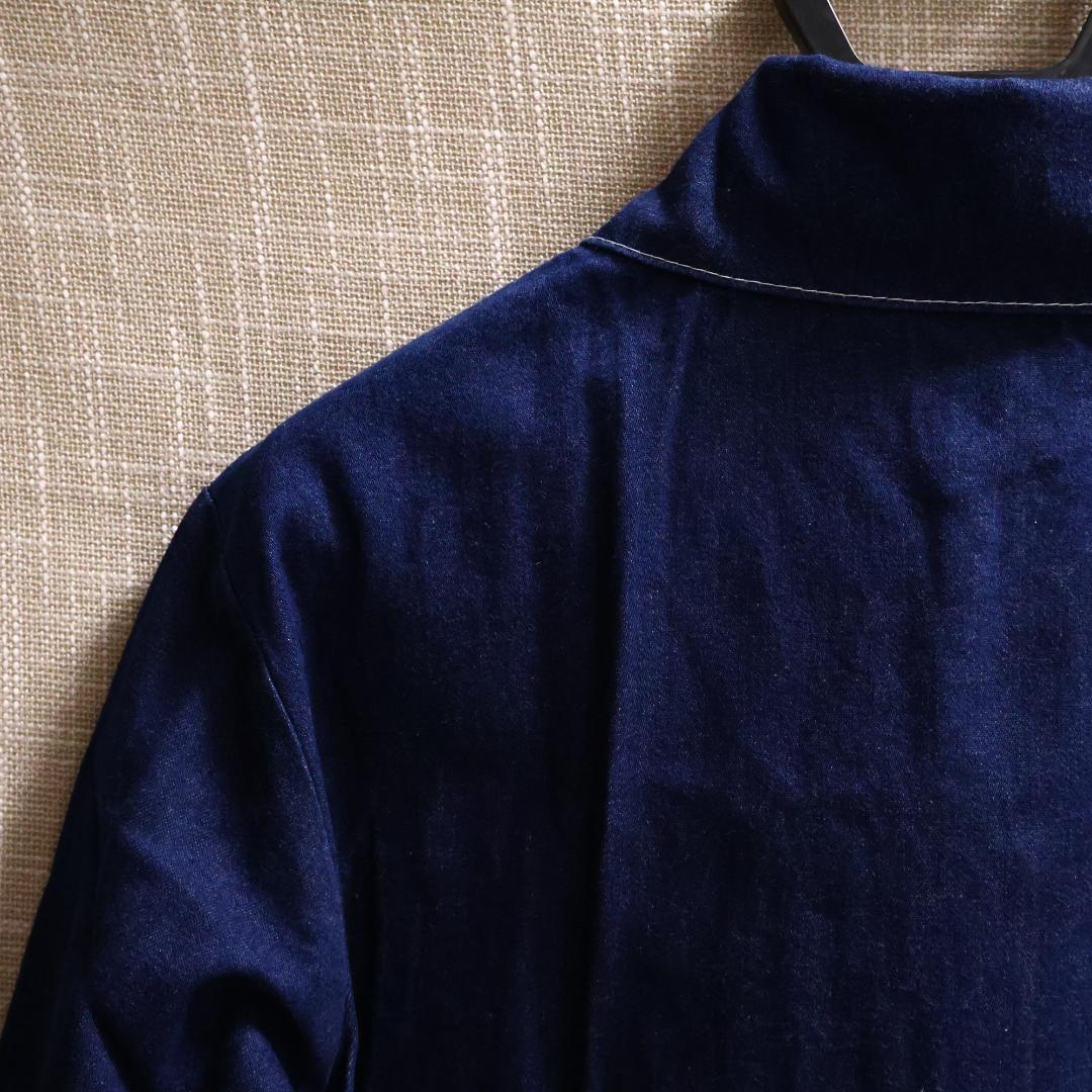 ポインター セミヴィンテージ 1990's ダークデニム カバーオール 36