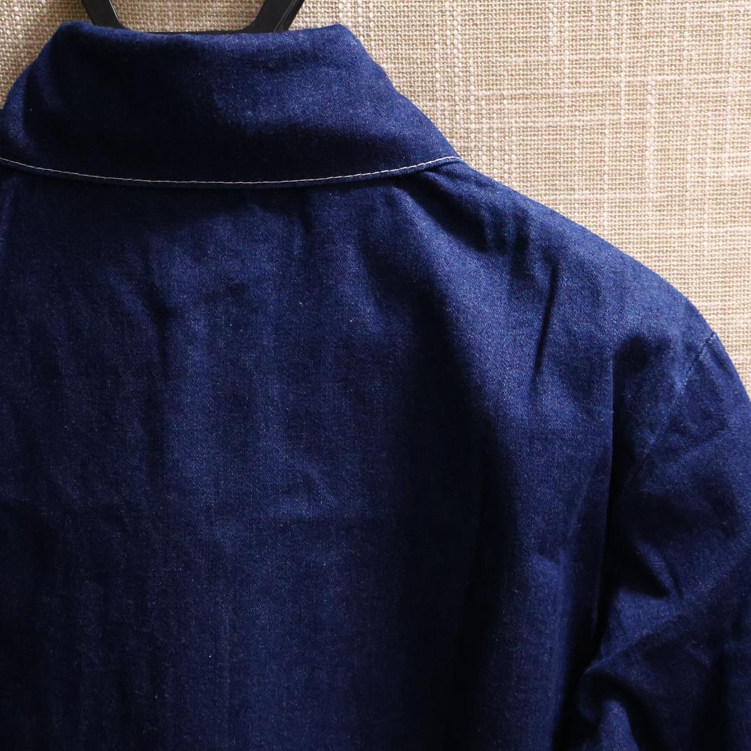 ポインター セミヴィンテージ 1990's ダークデニム カバーオール 36