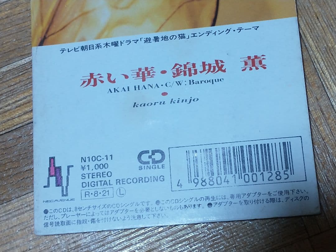 錦城薫 赤い華 避暑地の猫