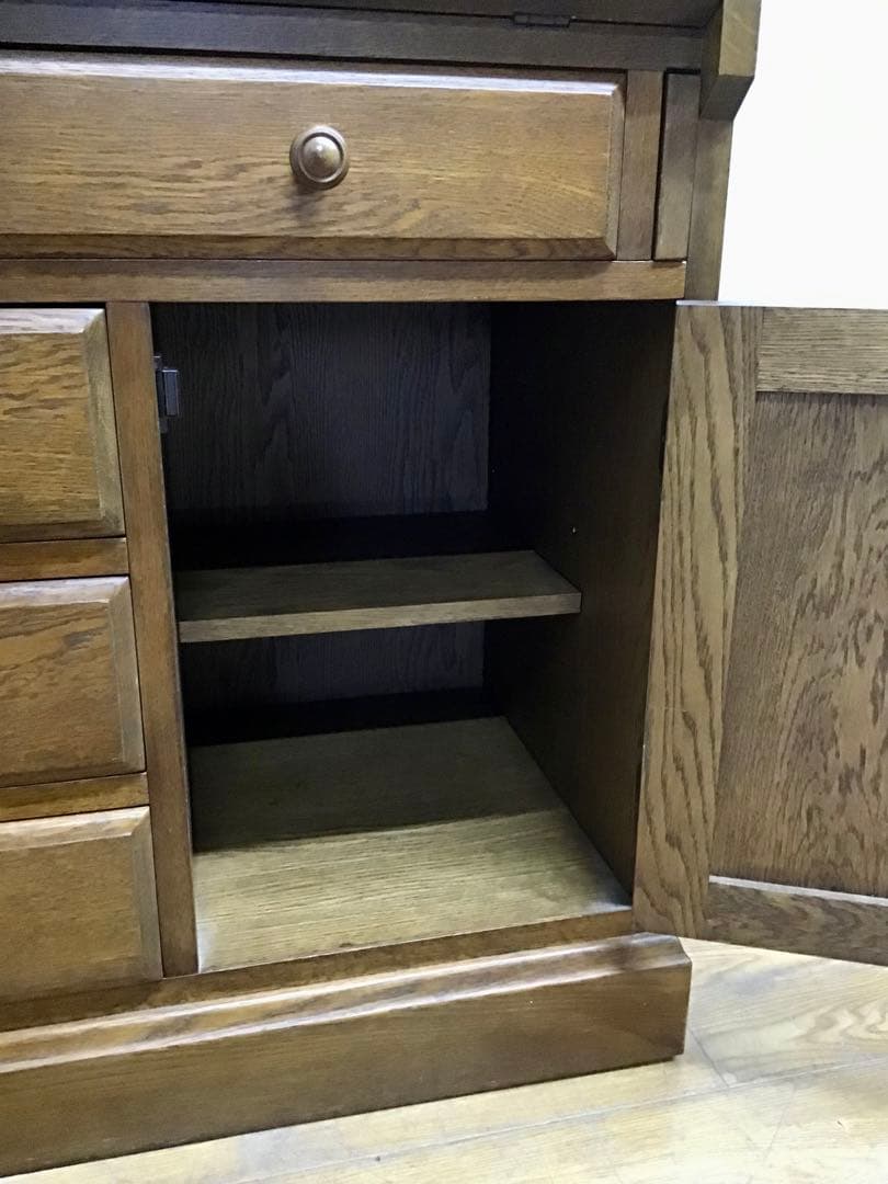 ひろ☆管322☆北海道家具☆勇峰工芸☆ライティングビューロー☆デスク☆机