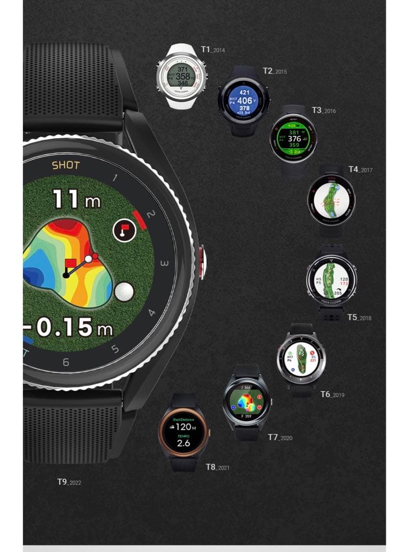 ボイスキャディ T9 GPSナビ　超美品