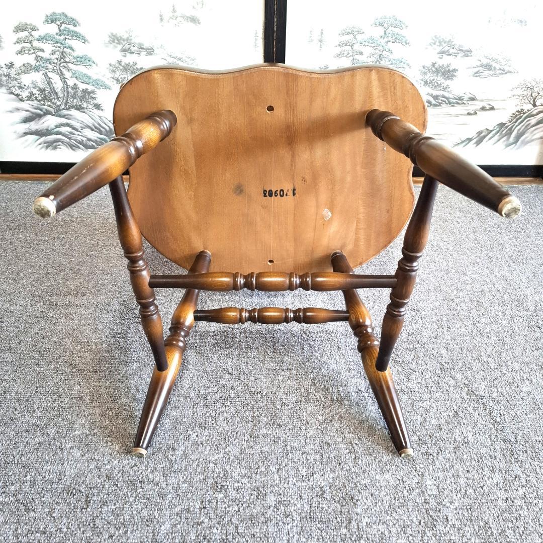 ②★飛騨産業★キツツキマーク★ウィンザーチェア★ダイニングチェア★