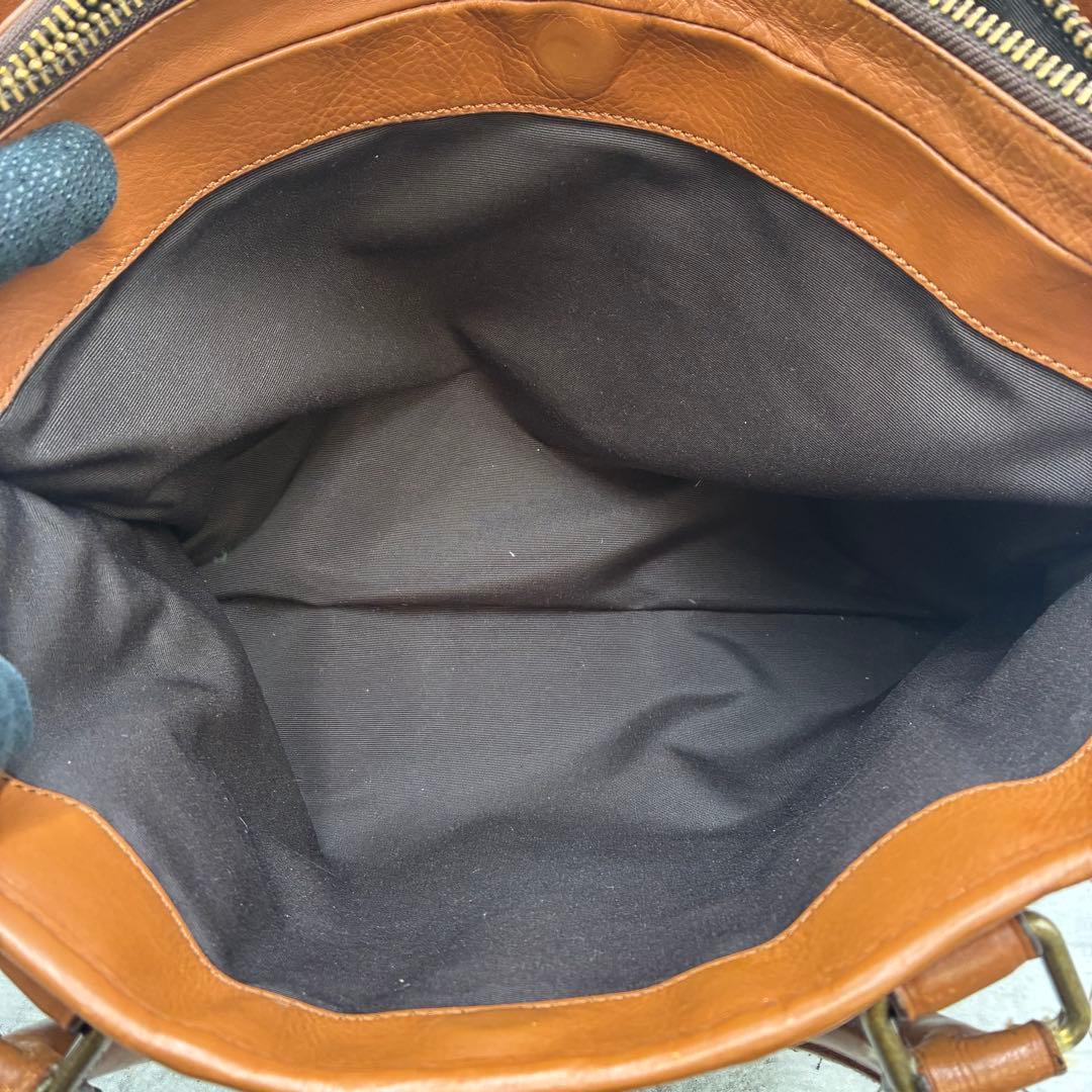 美品 コーチ 2way ビジネスバッグ ブリーフケース レザー 収納多数 A4