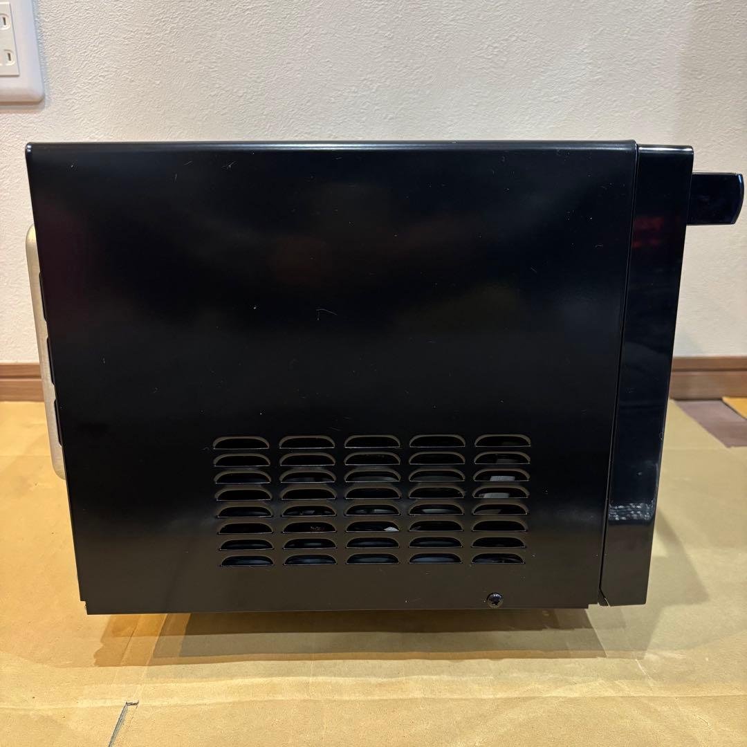 ツインバード MW-FS18B フラットオーブンレンジ 18L 2021年製