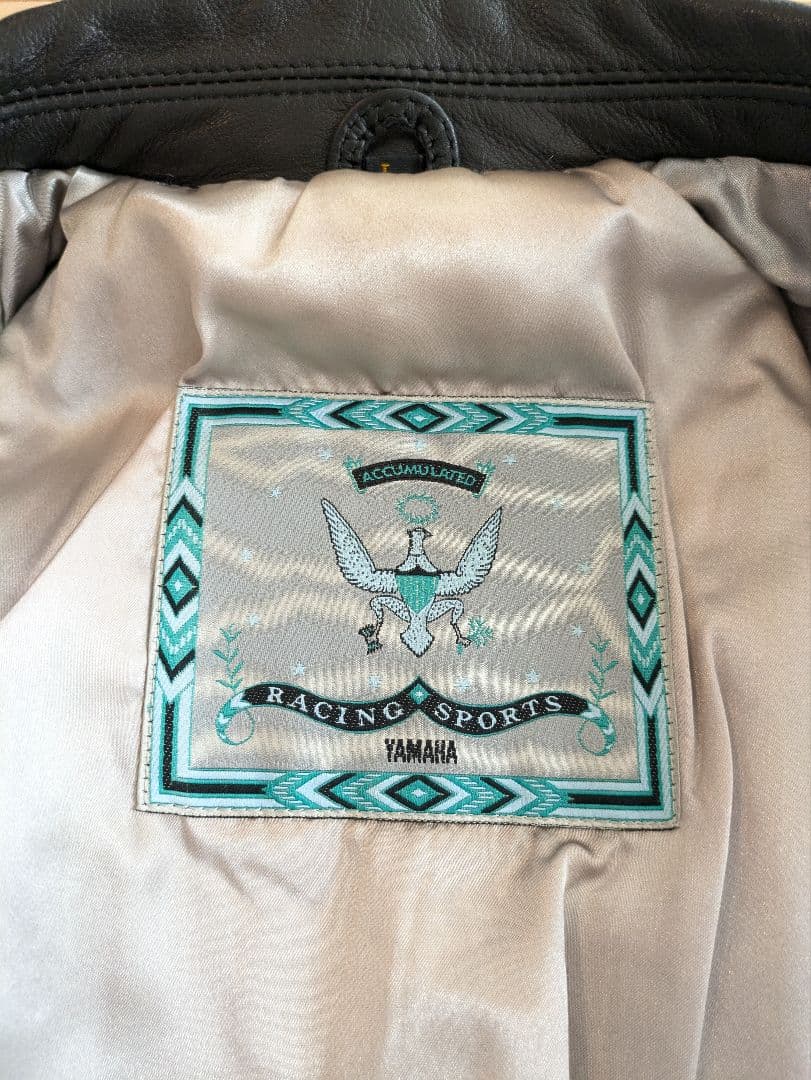 90s ヴィンテージ　YAMAHA ライダースジャケット