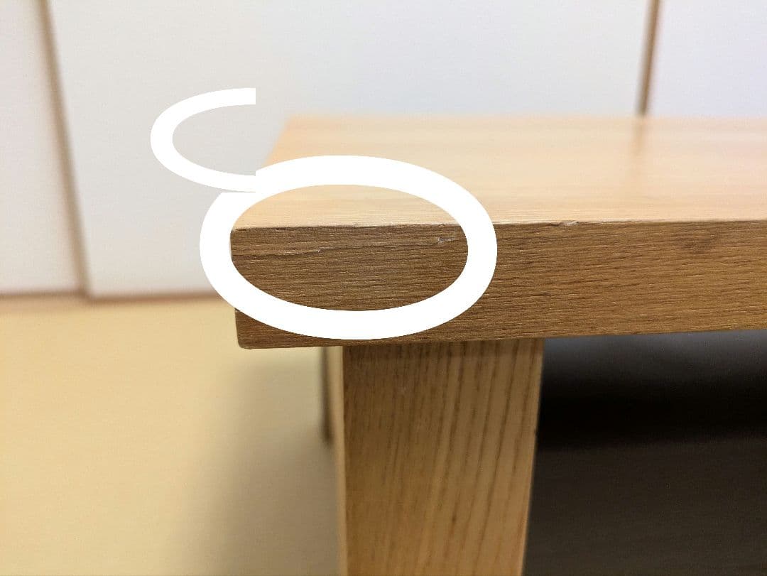 直接引取のみ！　無印良品　タモ材　木製　シンプル　テレビ台　無印　MUJI