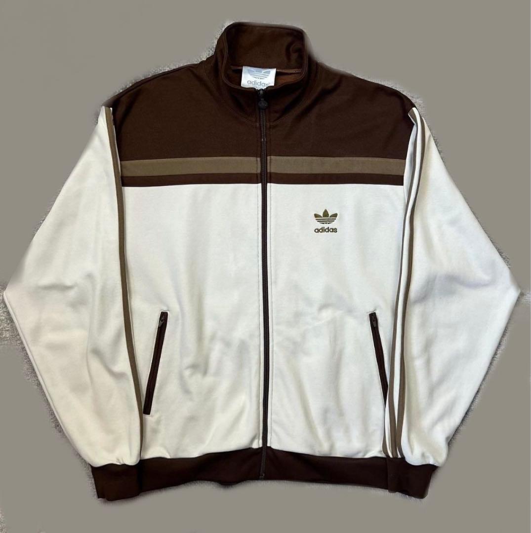 【vintage】80-90’s万国旗adidasトレフォイルトラックジャケット