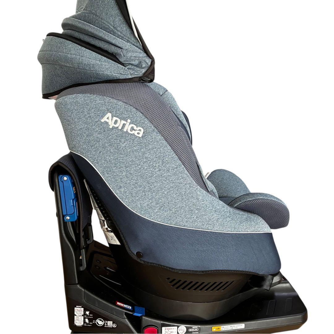 極美品✨ Aprica クルリラ ISOFIX対応 チャイルドシート 回転式
