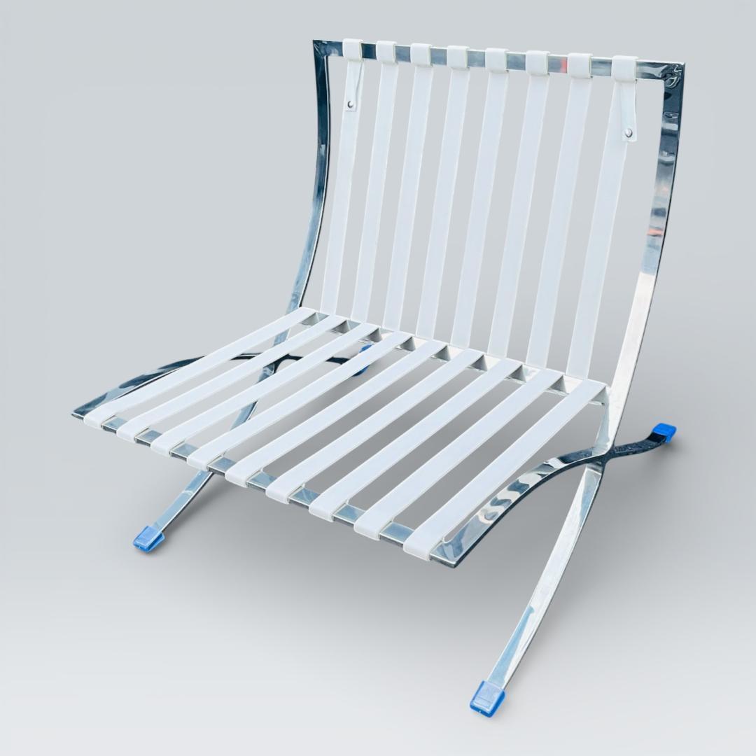 【最終価格】バルセロナチェア ホワイト リプロダクト デザイナーズチェア