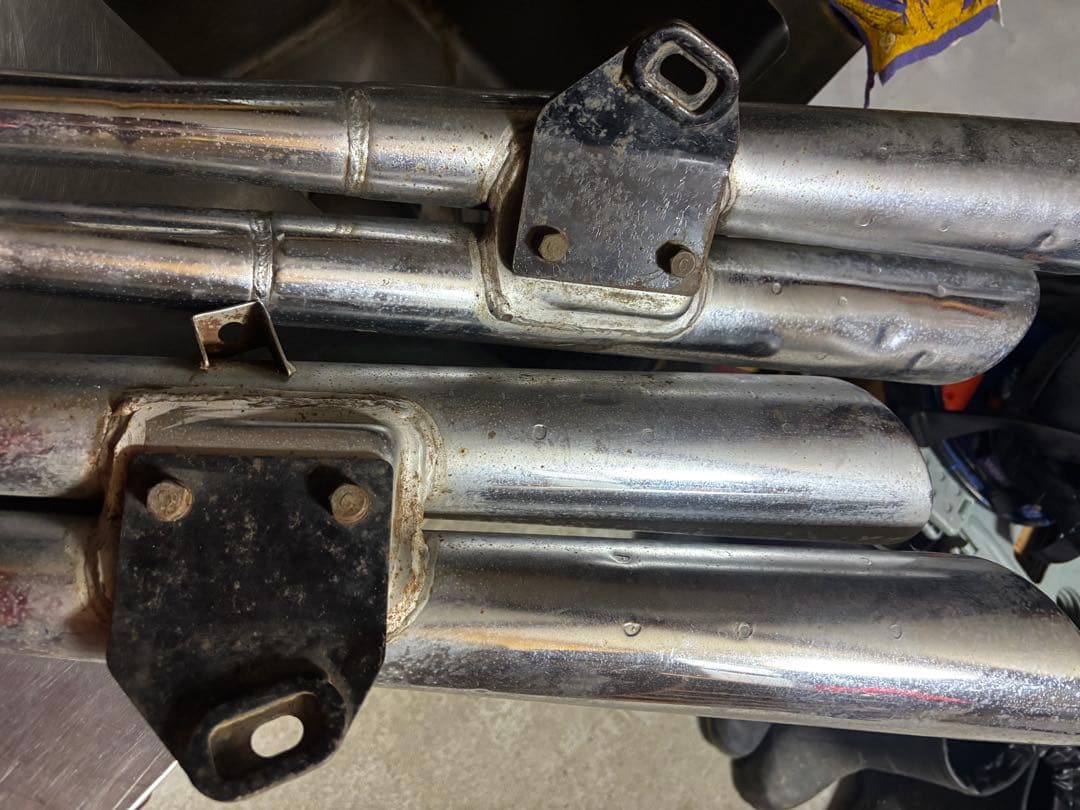 SAKUXJ400D 純正マフラー