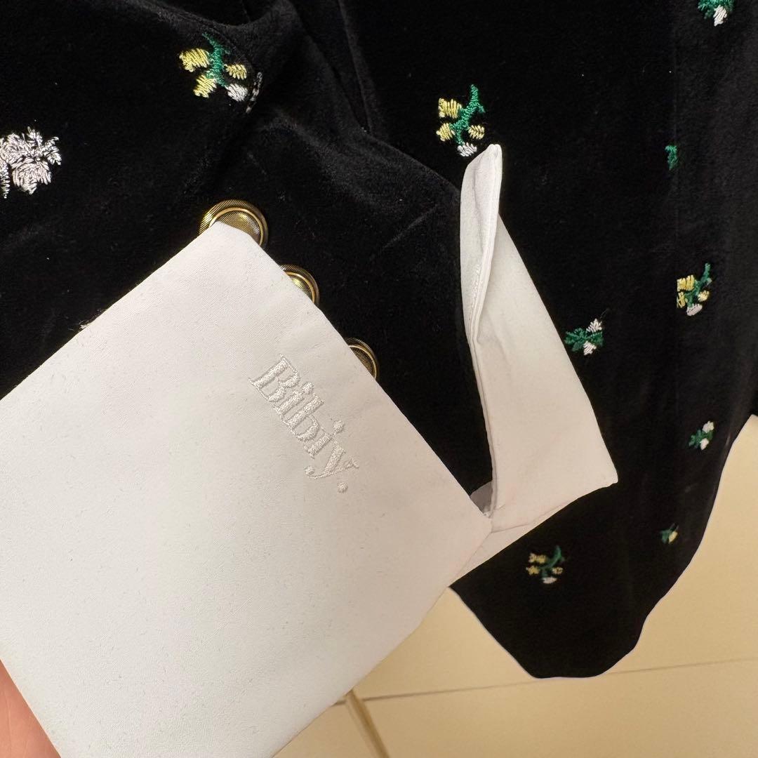 タグ付き新品 bibiy B. STARRY JACKET DRESS 刺繍