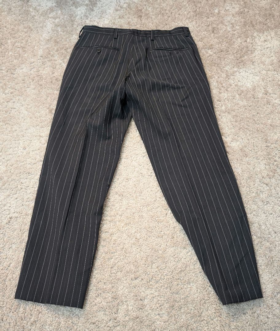 【良品】エトロ ストライプスーツ 44