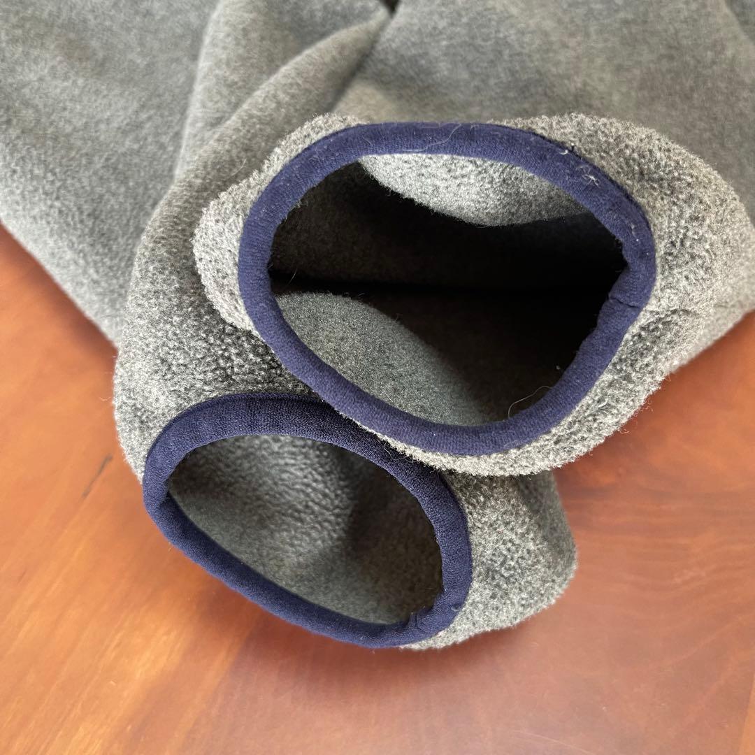 Patagonia Snap-Tフリース★ネイビー×グレー　メンズL★柴田ひかり