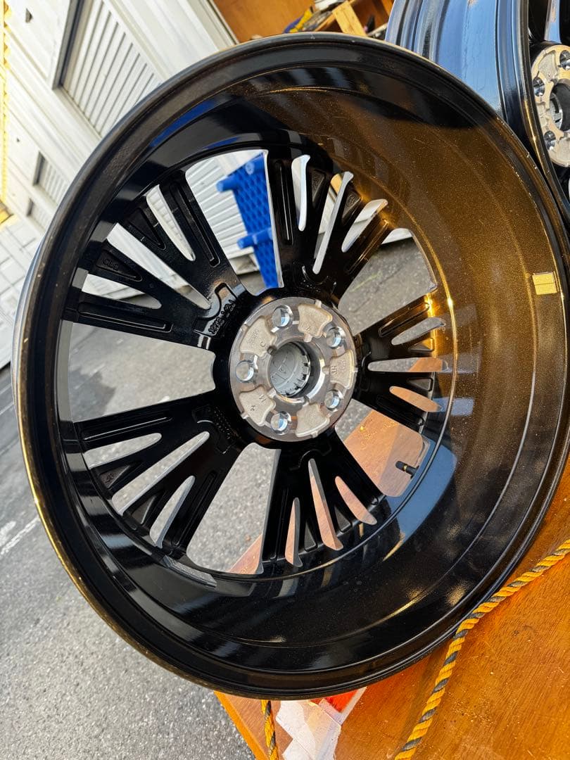 トヨタ 19インチ ブラックスポークホイール 4本セット