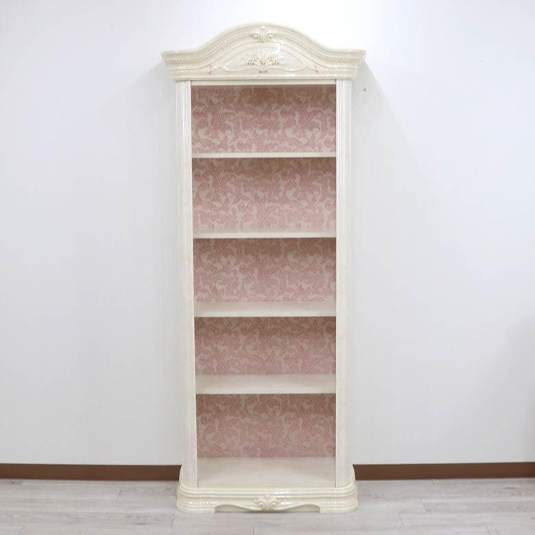 サルタレッリ アマルフィ ブックケース 本棚 完成品 アイボリー