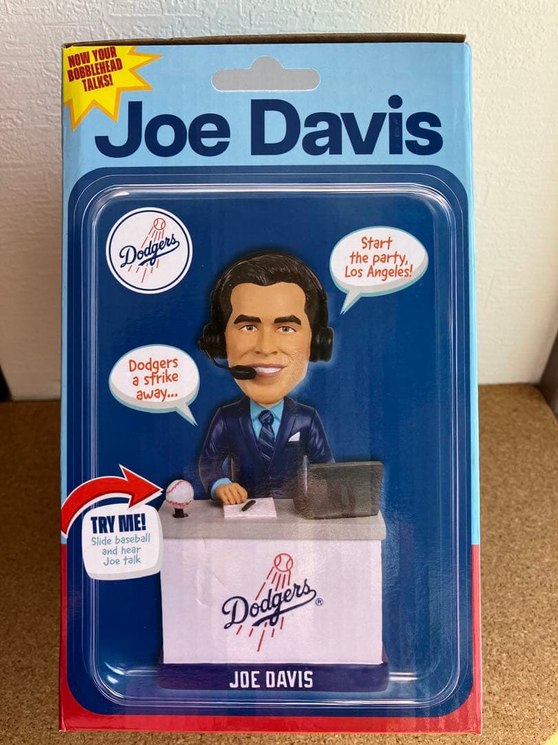 ドジャース　グラスノー、ジョーデイビス　ボブルヘッド