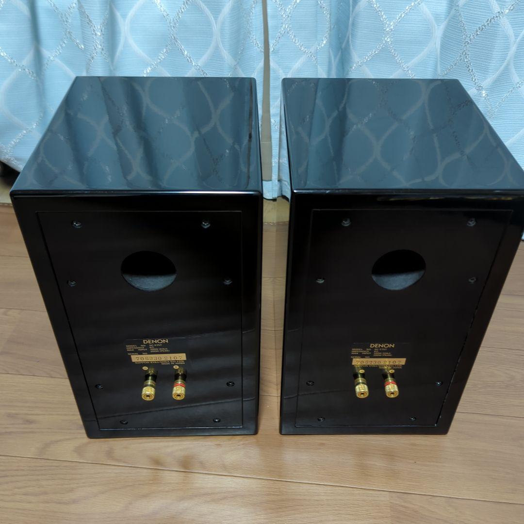 [超美品] DENON SC-E 757 2WAY スピーカー ほとんど未使用