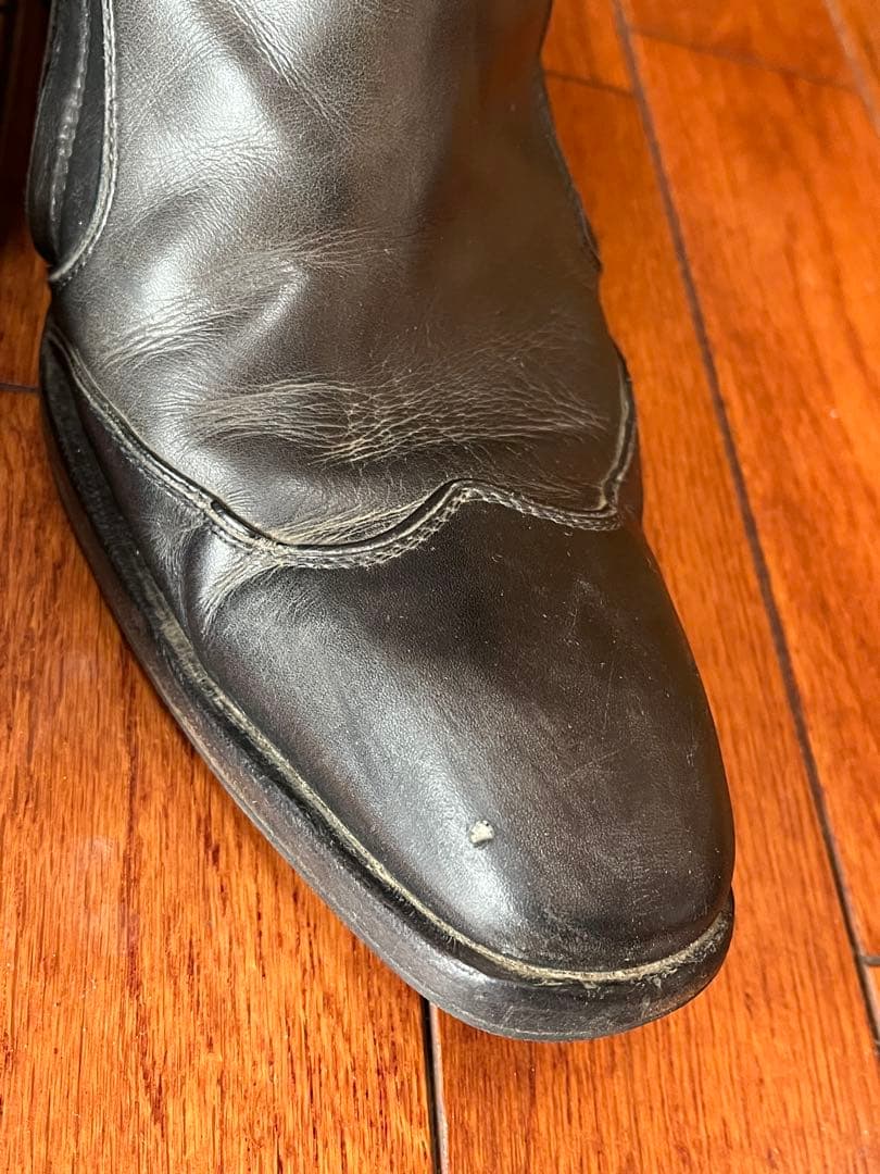 初期around the shoes YSL ジョニー木型同型 ヒールブーツ