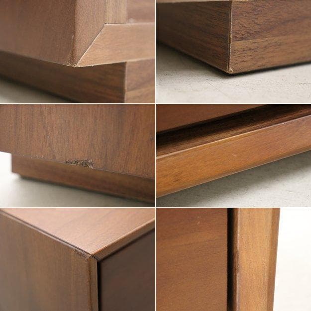 ウォールナット テレビ台 AVボード ローボード ナチュラル モダン シンプル