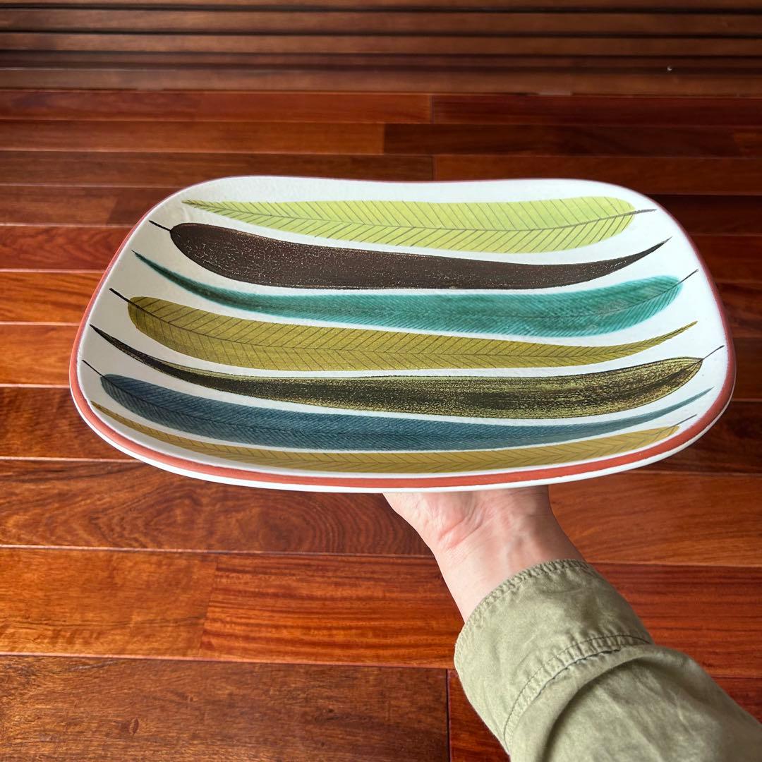 Gustavsberg Fajans リーフ プレート