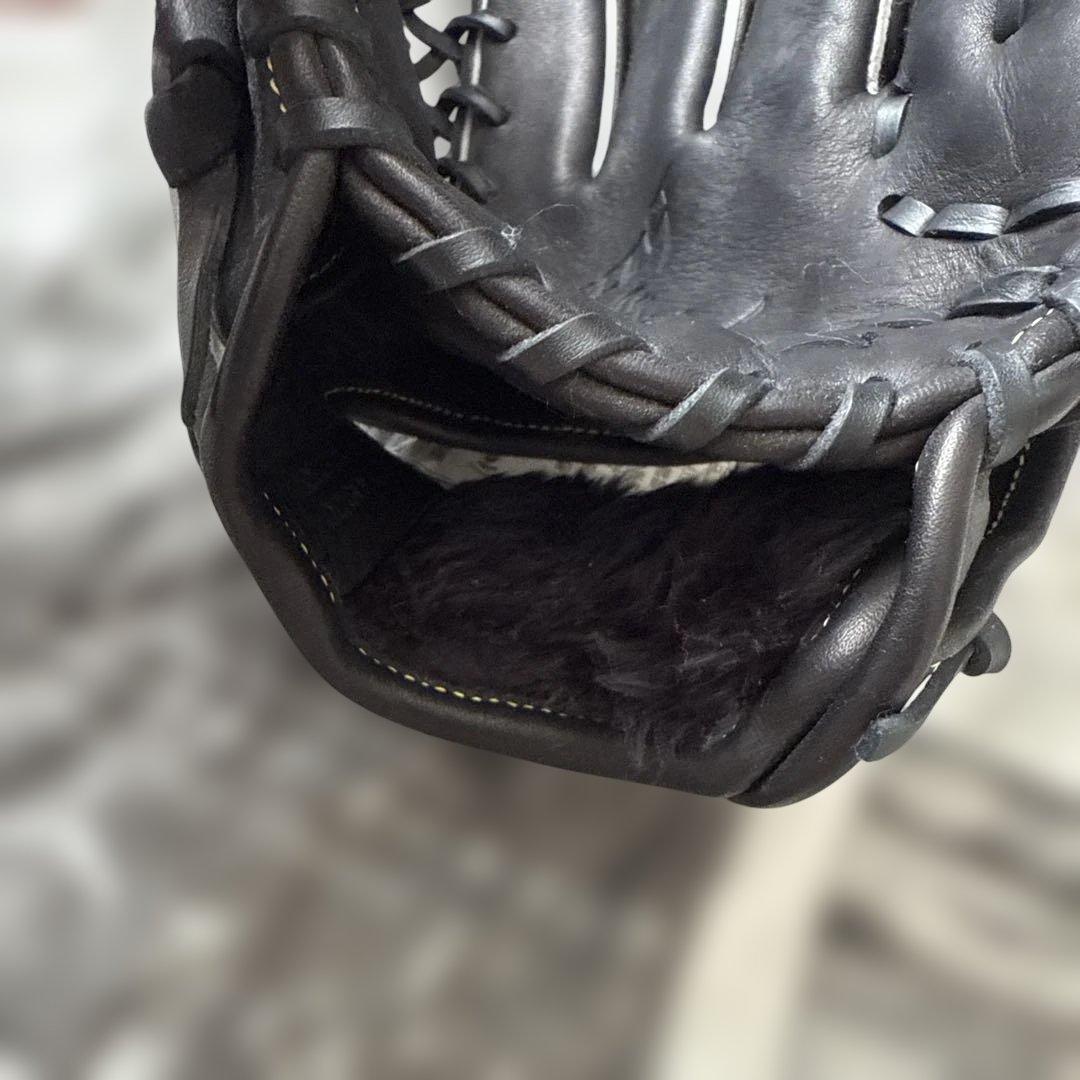 Mizuno 硬式野球グローブ 黒 12.5インチ