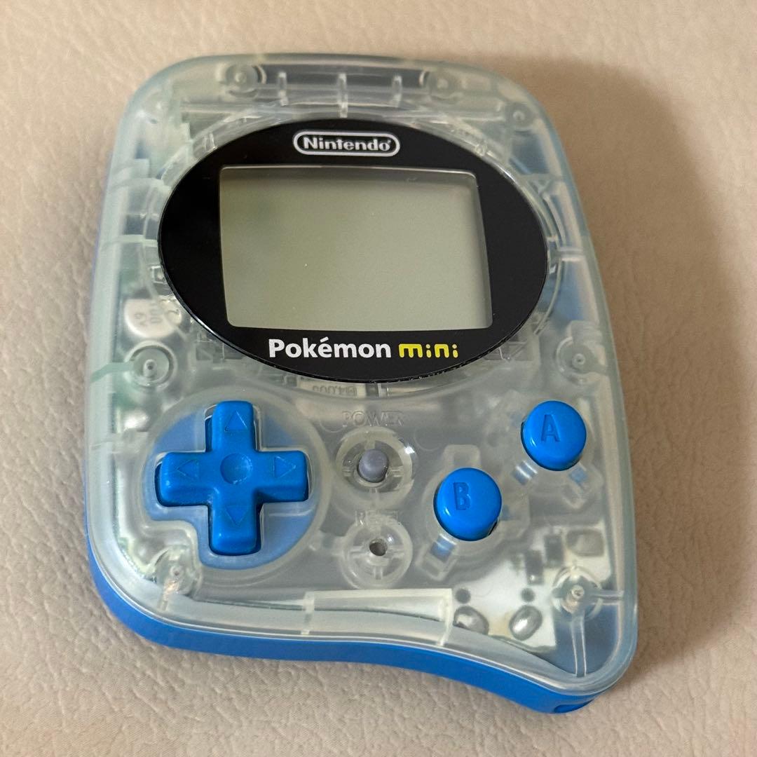 a*8様 任天堂 ポケモンミニ ウパーブルー 「ポケモンパーティミニ」付、ソフト