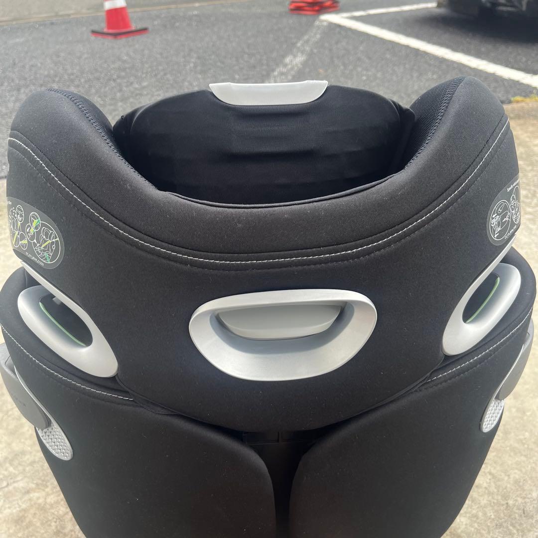 美品 cybex サイベックス ジュニアシート SOLUTION Ti-FIX