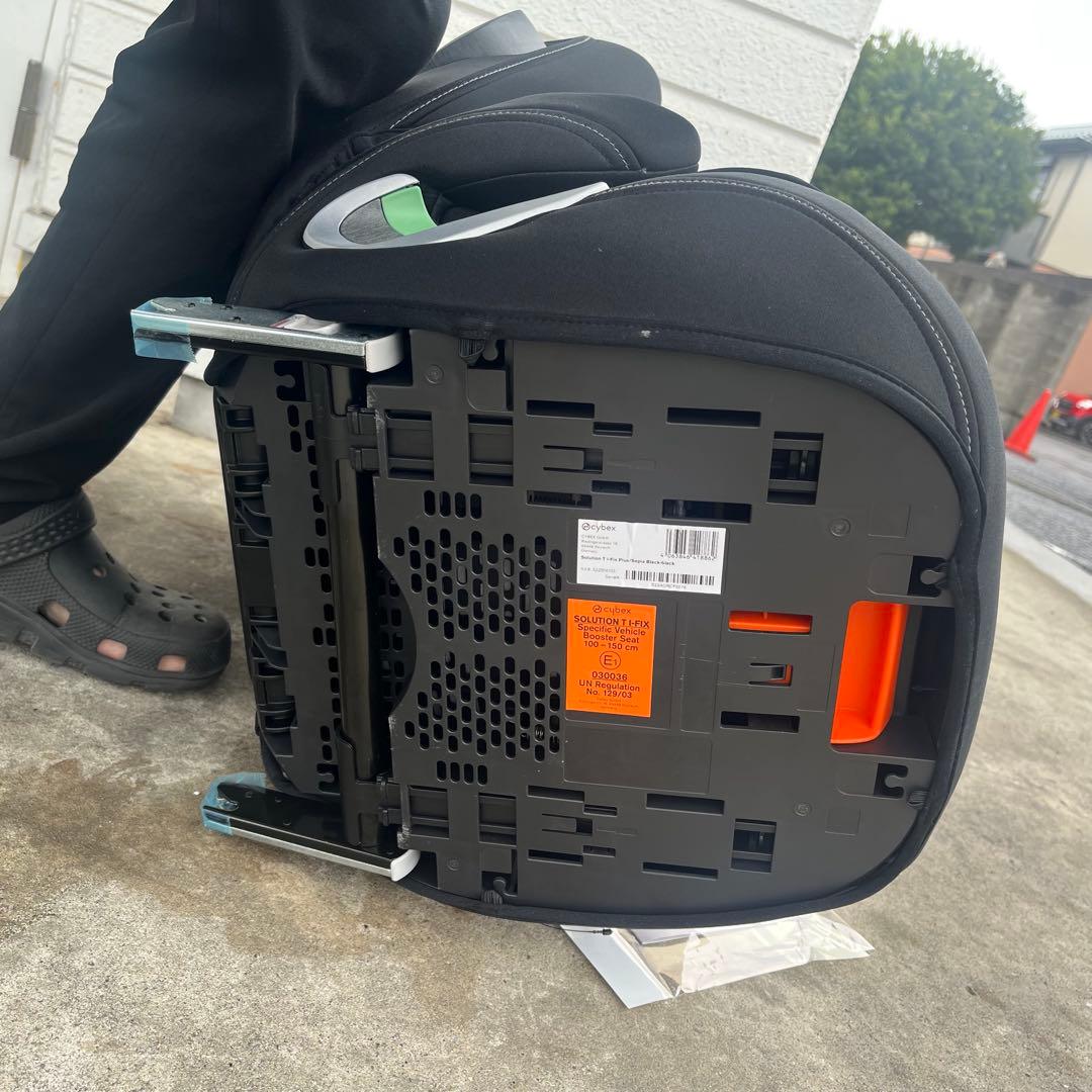 美品 cybex サイベックス ジュニアシート SOLUTION Ti-FIX