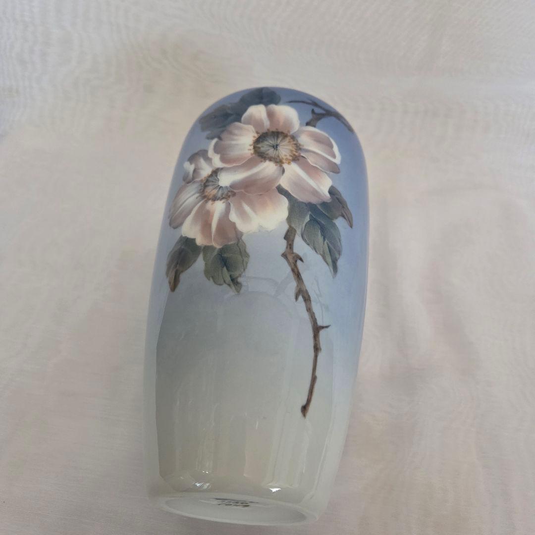 ロイヤルコペンハーゲン　ジャポニズム　花と蝶　花瓶