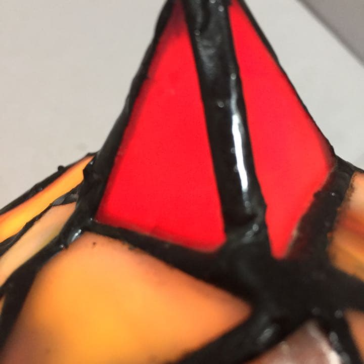 ステンドグラス 照明 フクロウ