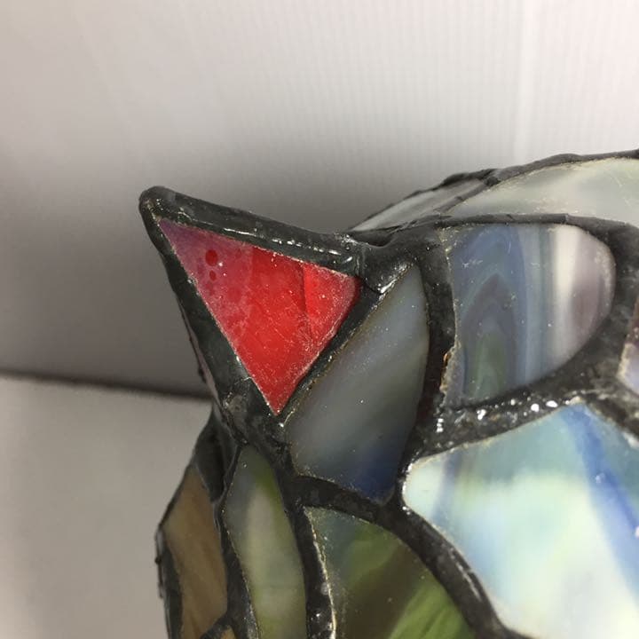 ステンドグラス 照明 フクロウ