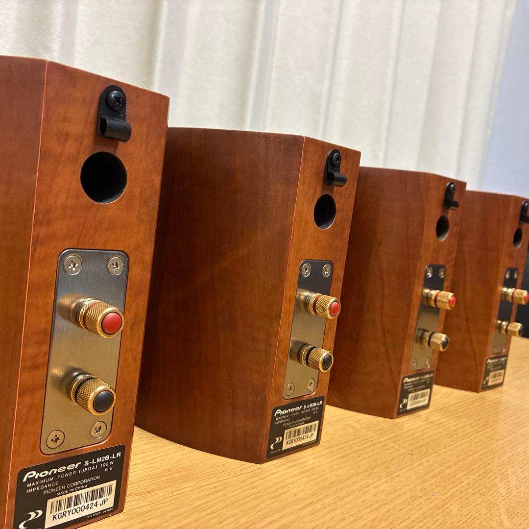 Pioneer S-LM2B-LR スピーカー 4本セット