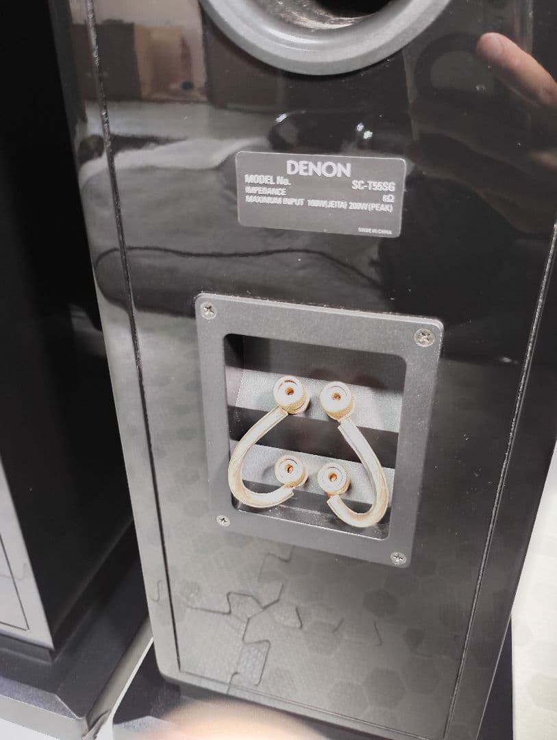 【出品A】DENON　SC-T55SG　トールボーイスピーカー1個