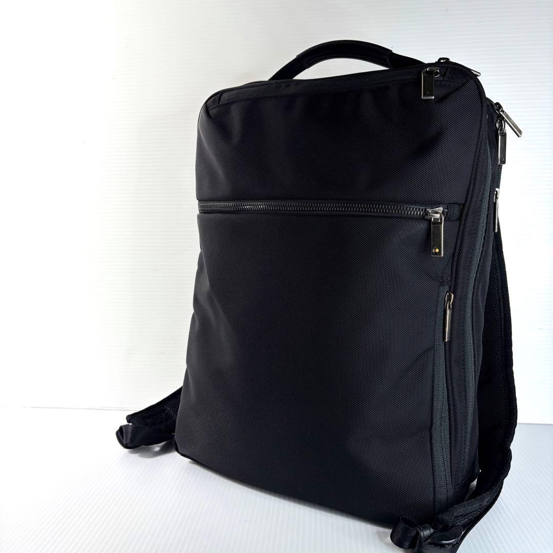 美品 ace. エース ビジネスリュック PC収納 A4 蒸れにくいメッシュ 黒