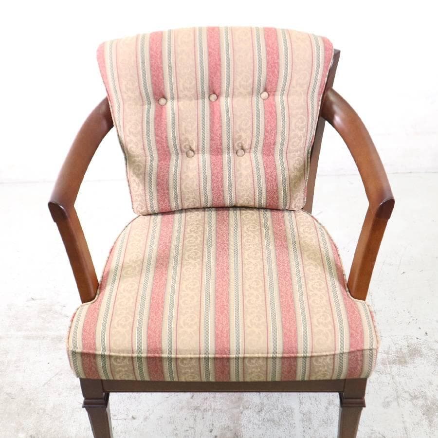 2脚中の1 マルニ木工 地中海 ロベリア LDチェア アームチェア 肘付き キャ