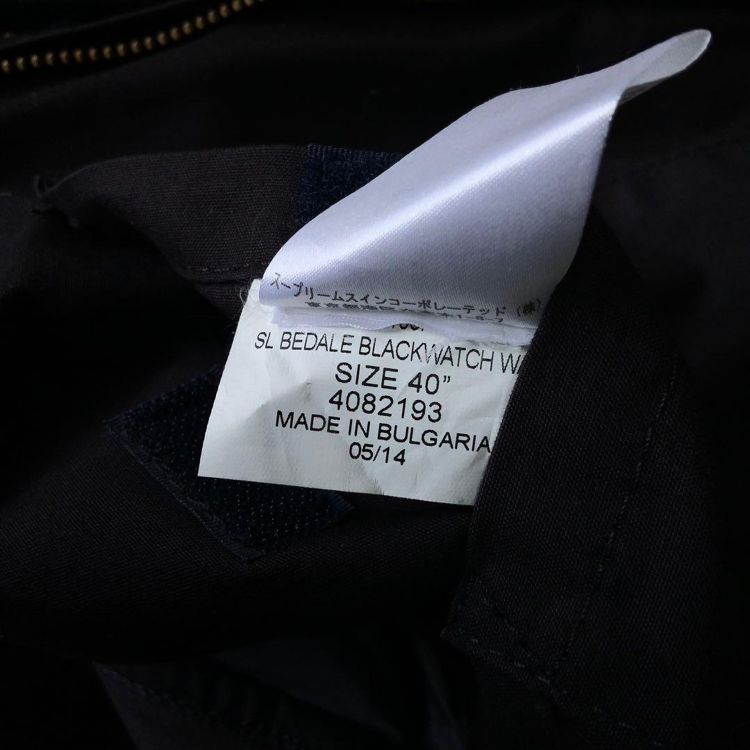 美品 Barbourバブアー ウールジャケットBEDALE 40ブラックウォッチ