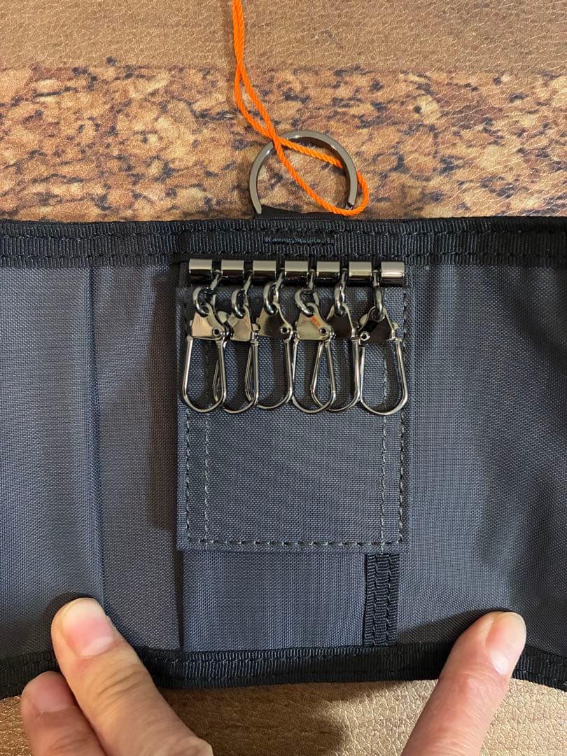 新品　PORTER ポーター　吉田カバン 6連キーケース　黒　◆日本製◆