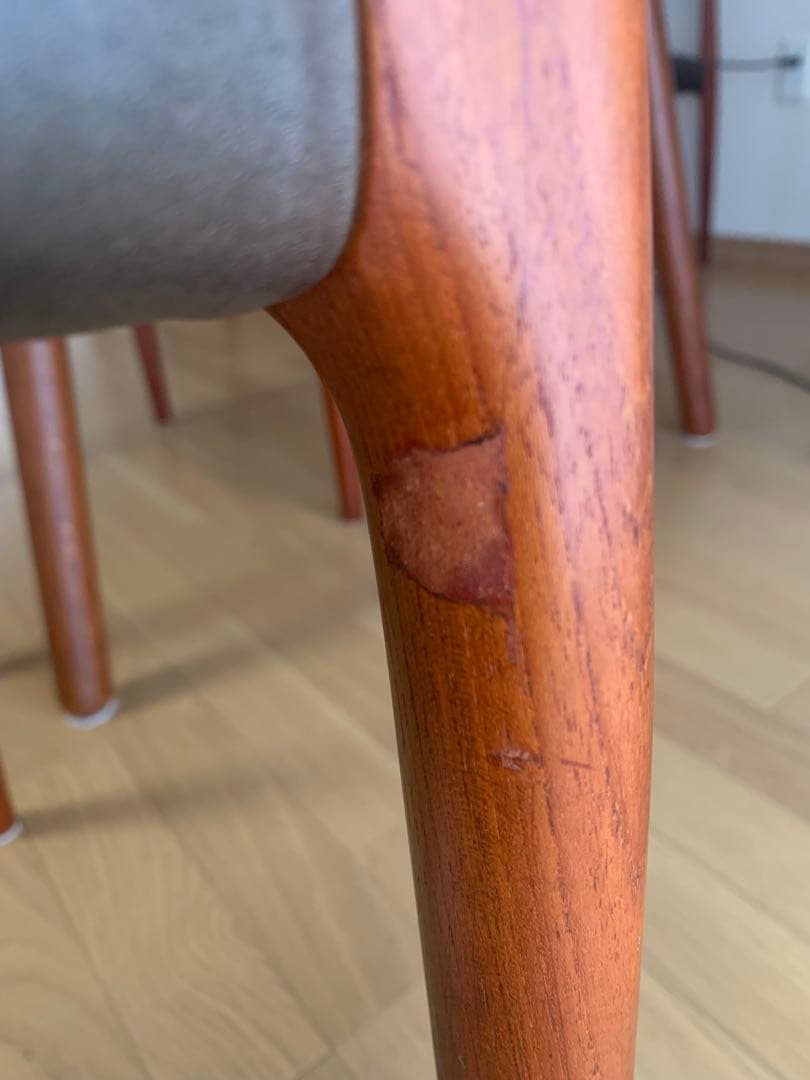 北欧 ヴィンテージチェア J.L.Moller (JLモラー） NO.78本革