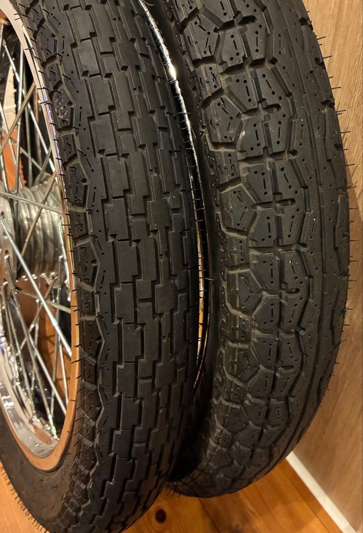 美品！CB400FOUR　純正スポークホイール 前後セットCB400F