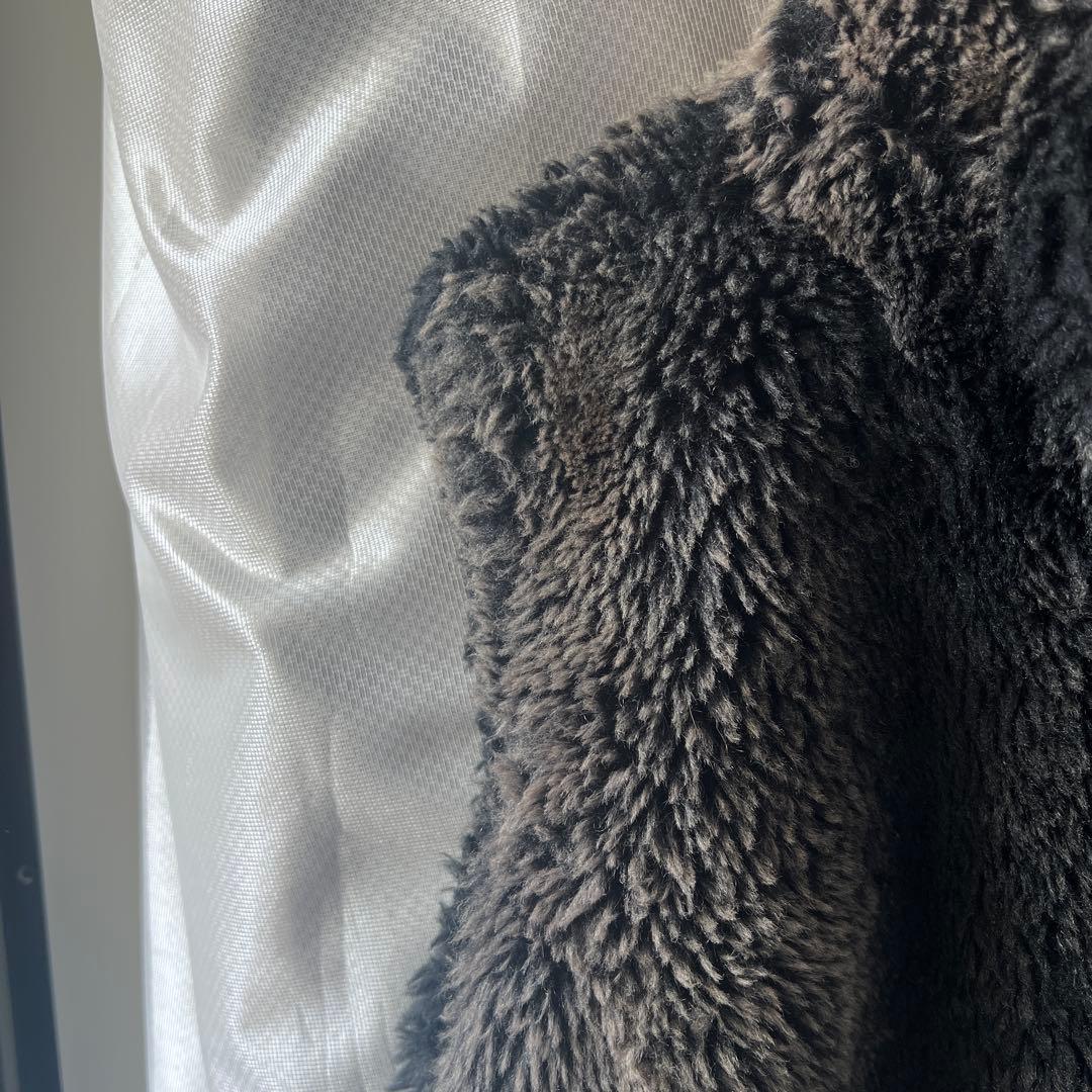 最終値下げKirsten Blazek ダークブラウン ファーベスト