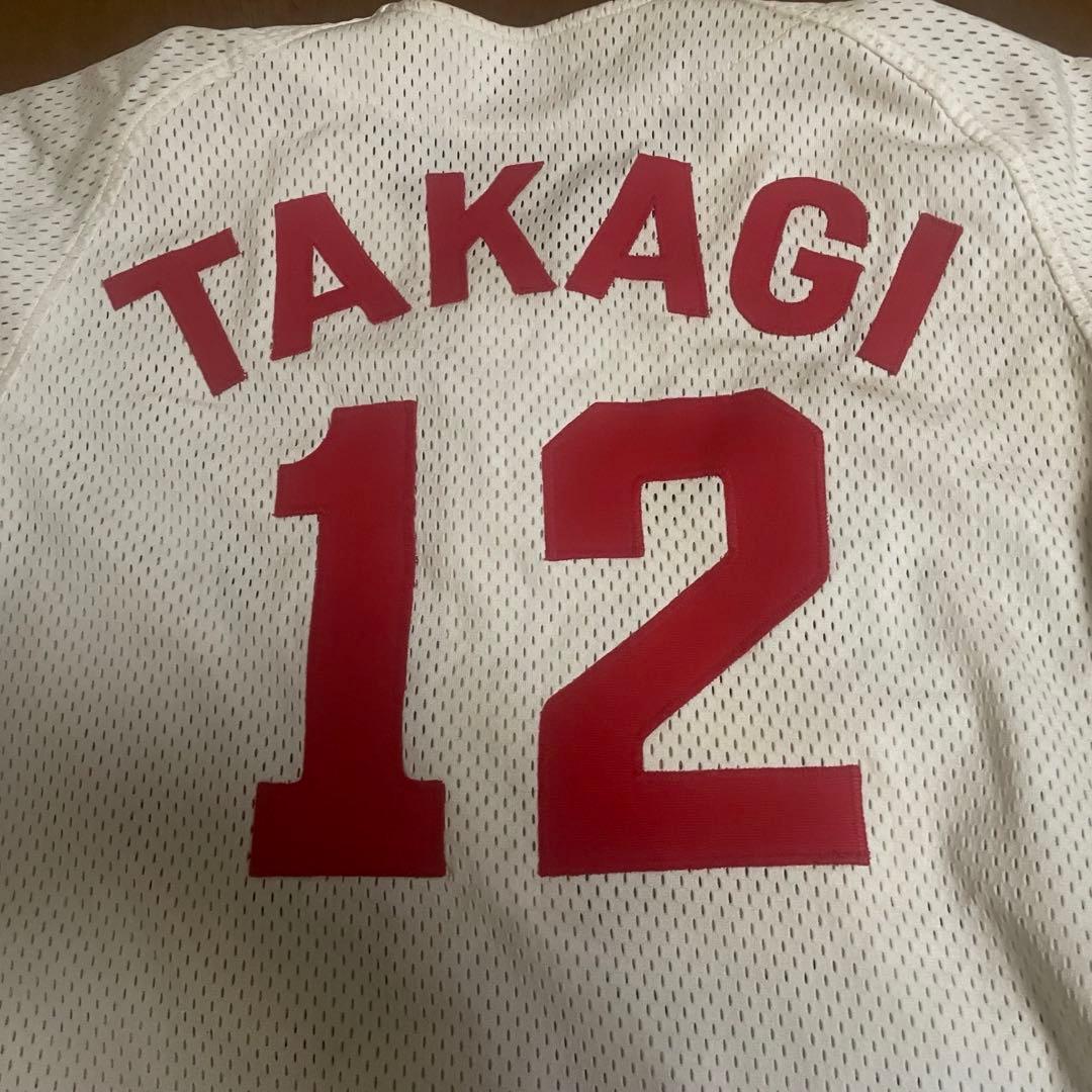 広島カープユニフォーム89年　2枚　高木　背番号12