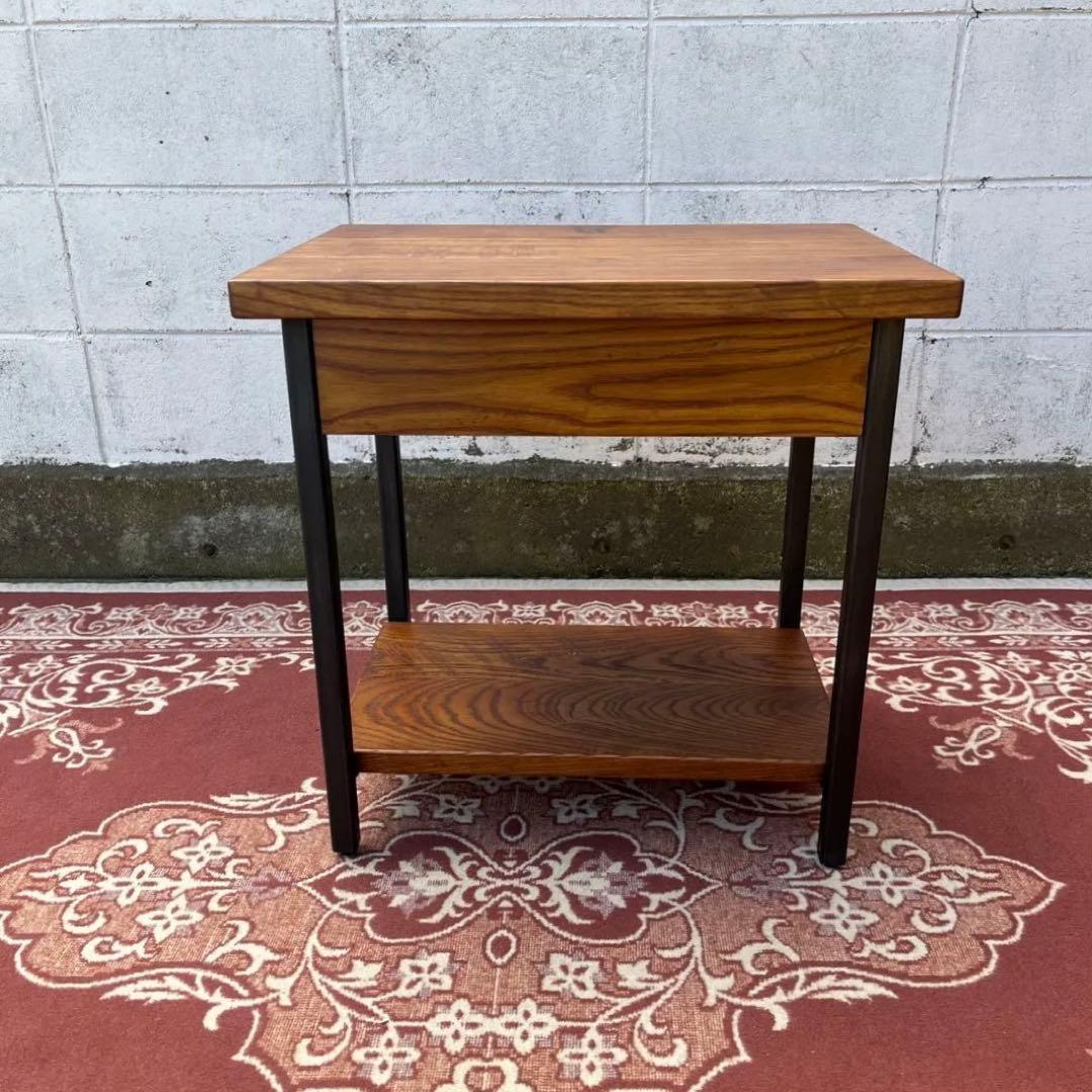 ACME アクメファニチャー◾️木製天板 エンドテーブル インダストリアル