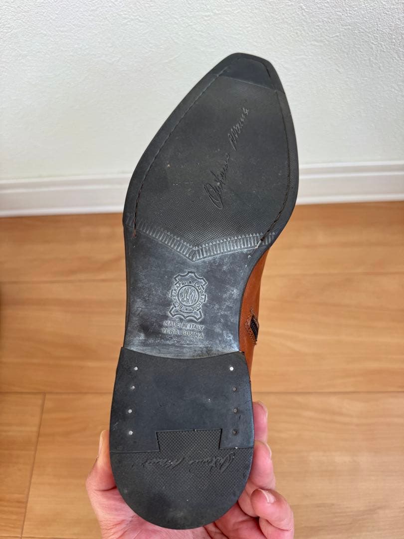 イタリア製 Antonio Maurizi × allegri 別注ブーツ