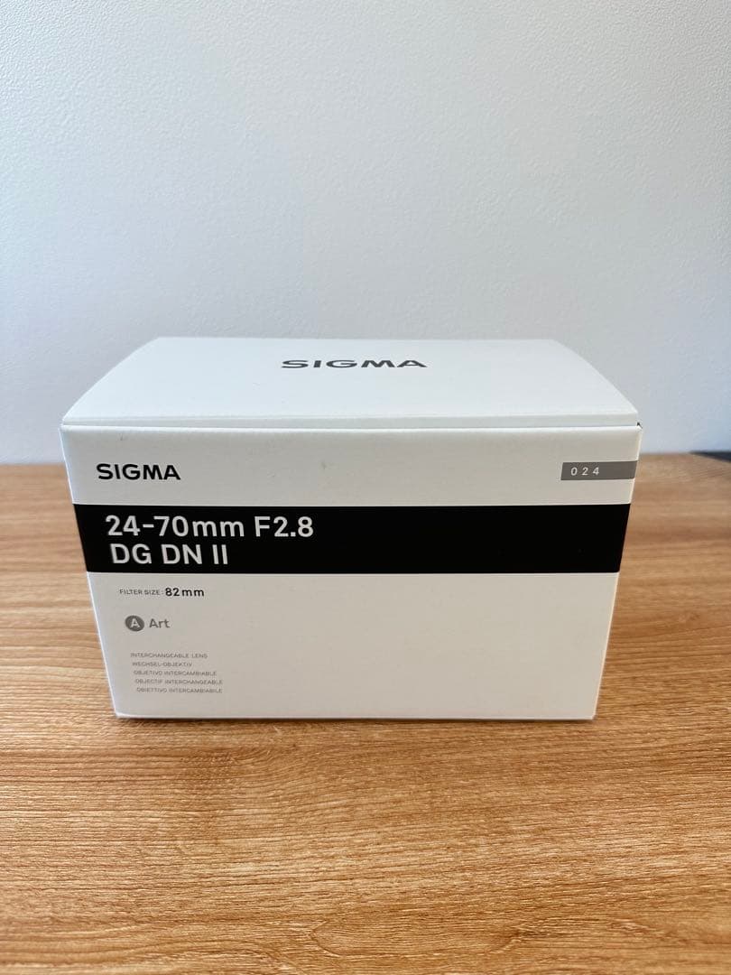 SIGMA 24-70mm F2.8 DG DN II Eマウント art