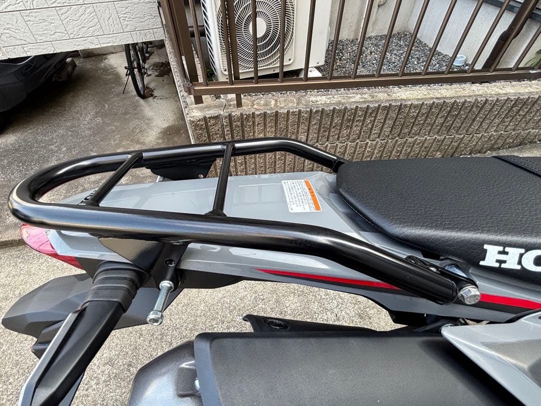 CRF250L リアキャリア、ハンドガード　セット